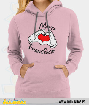 Dia dos Namorados Ela Hoodie