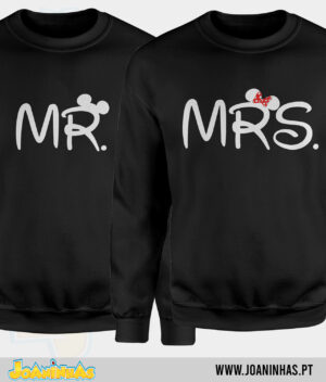 Mickey Minnie Mr Mrs Pack Sweatshirt