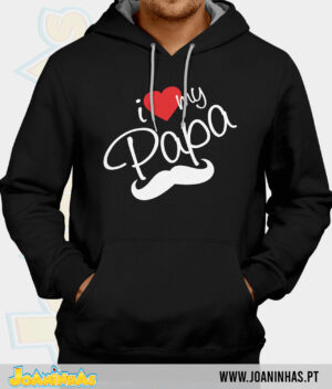 Dia do Pai I Love Hoodie