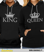 Sweatshirts com Capuz King Queen