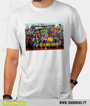 Pai Super Herói T-Shirt