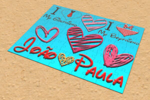 Mr e Mrs I Love Puzzle