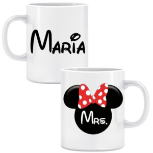 Mrs Minnie Pirata Caneca personalizada