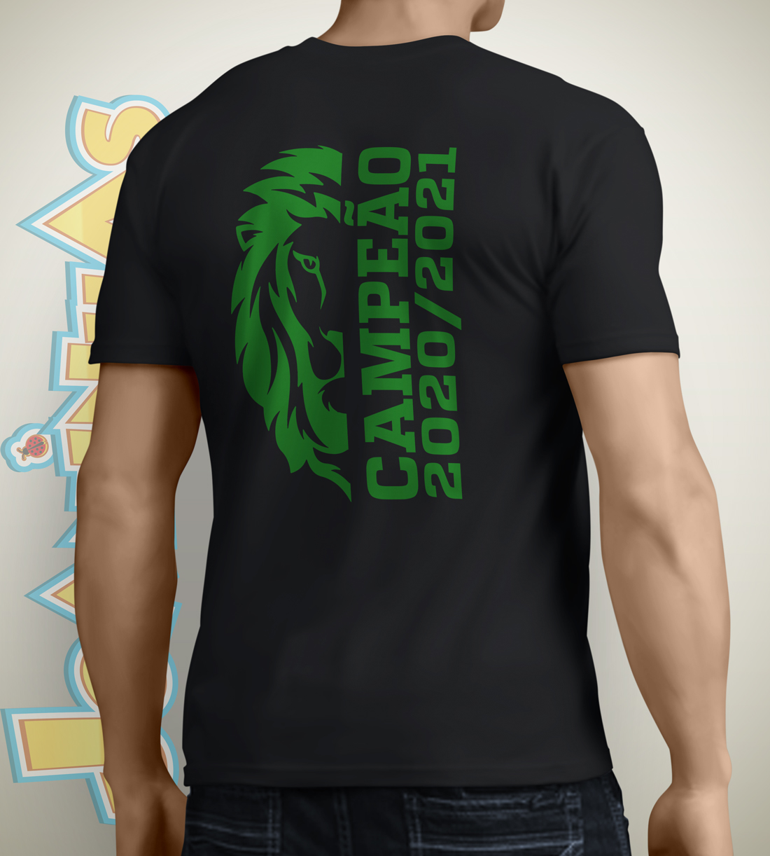 Sporting Este ano é que foi T-Shirt 3 Sporting Campeão