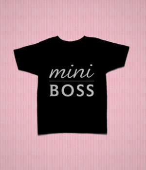 T-Shirt The Boss Criança