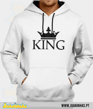 Sweatshirt com Capuz King Flat