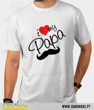 Dia do Pai I Love T-Shirt