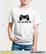 Player 2 T-Shirt Criança