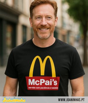 McPai Servido com Paciência e Batatas